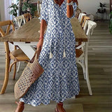 Luna | Robe Midi De Style Boho Sans Effort