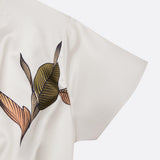 Harper – Robe portefeuille élégante à imprimé botanique