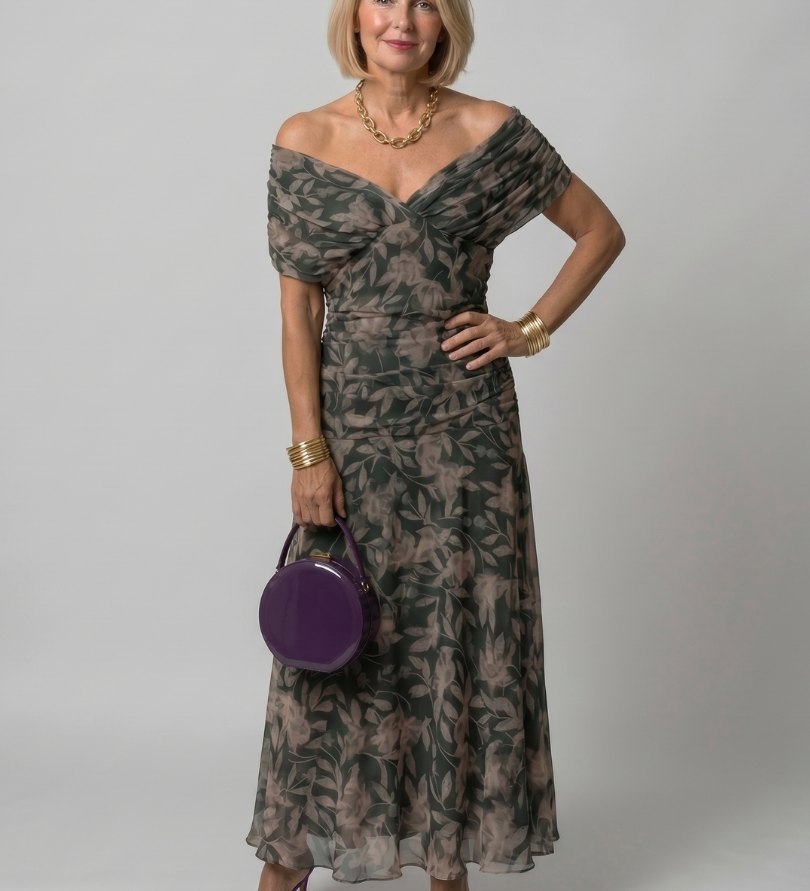 Juliette | Robe midi fluide