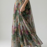 Margaux | Robe longue portefeuille fluide