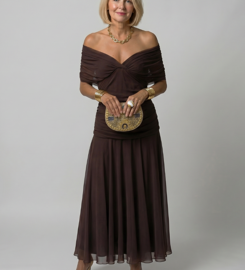 Juliette | Robe midi fluide