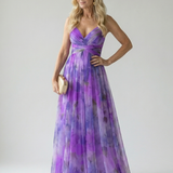 Margaux | Robe longue portefeuille fluide
