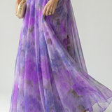 Margaux | Robe longue portefeuille fluide