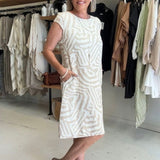 Serena – Robe d’été fluide col rond