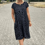 Serena – Robe d’été fluide col rond