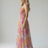 Margaux | Robe longue portefeuille fluide