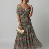 Juliette | Robe midi fluide