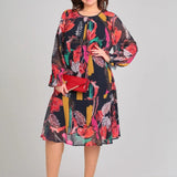 Florine – Robe fleurie élégante
