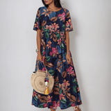 Aveline – Robe d’été fleurie