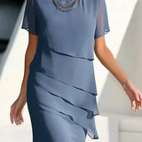 Kendra – Robe élégante en chiffon