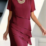 Kendra – Robe élégante en chiffon