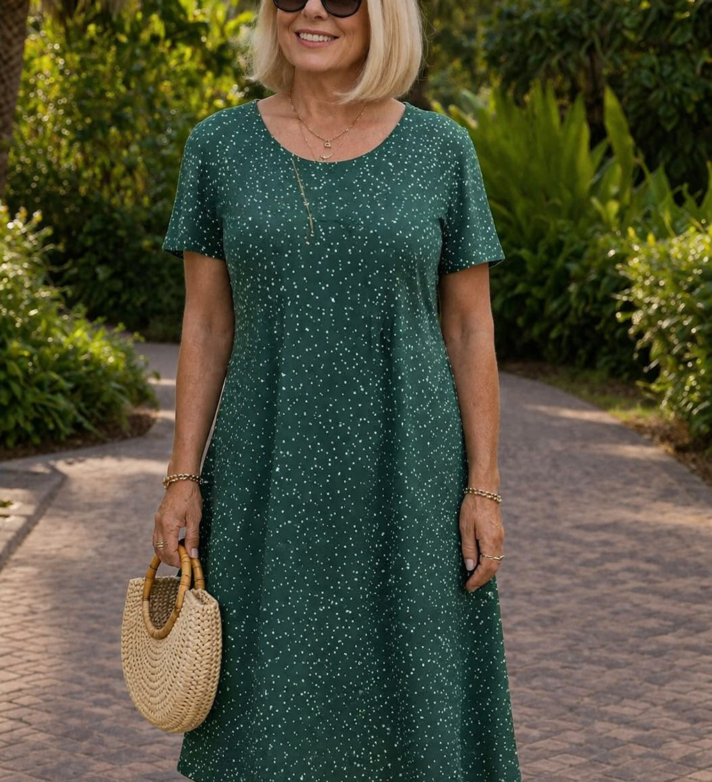 Elise – Robe bohème élégante