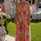 Margaux | Robe longue portefeuille fluide