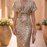 Giulia – Robe midi fluide et élégante
