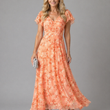 Victoire | Robe glamour flatteuse pour le ventre