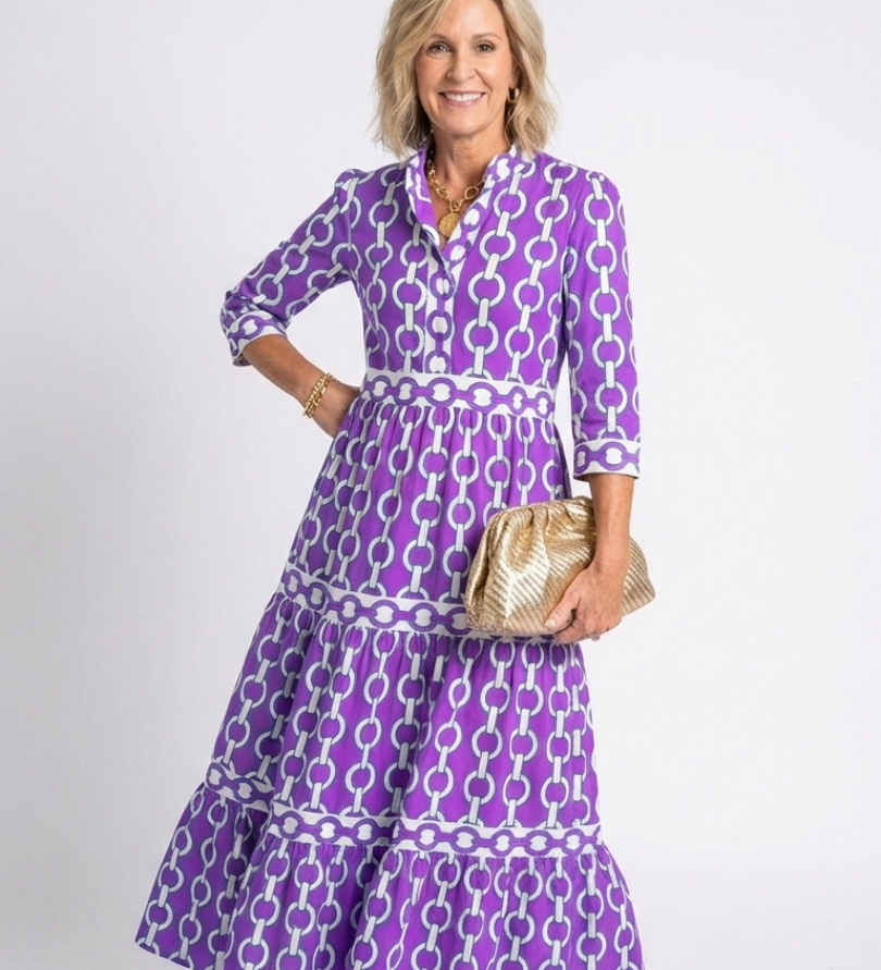 Clara – Robe midi fluide