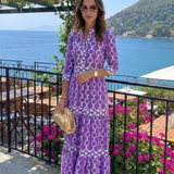 Clara – Robe midi fluide