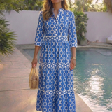 Clara – Robe midi fluide