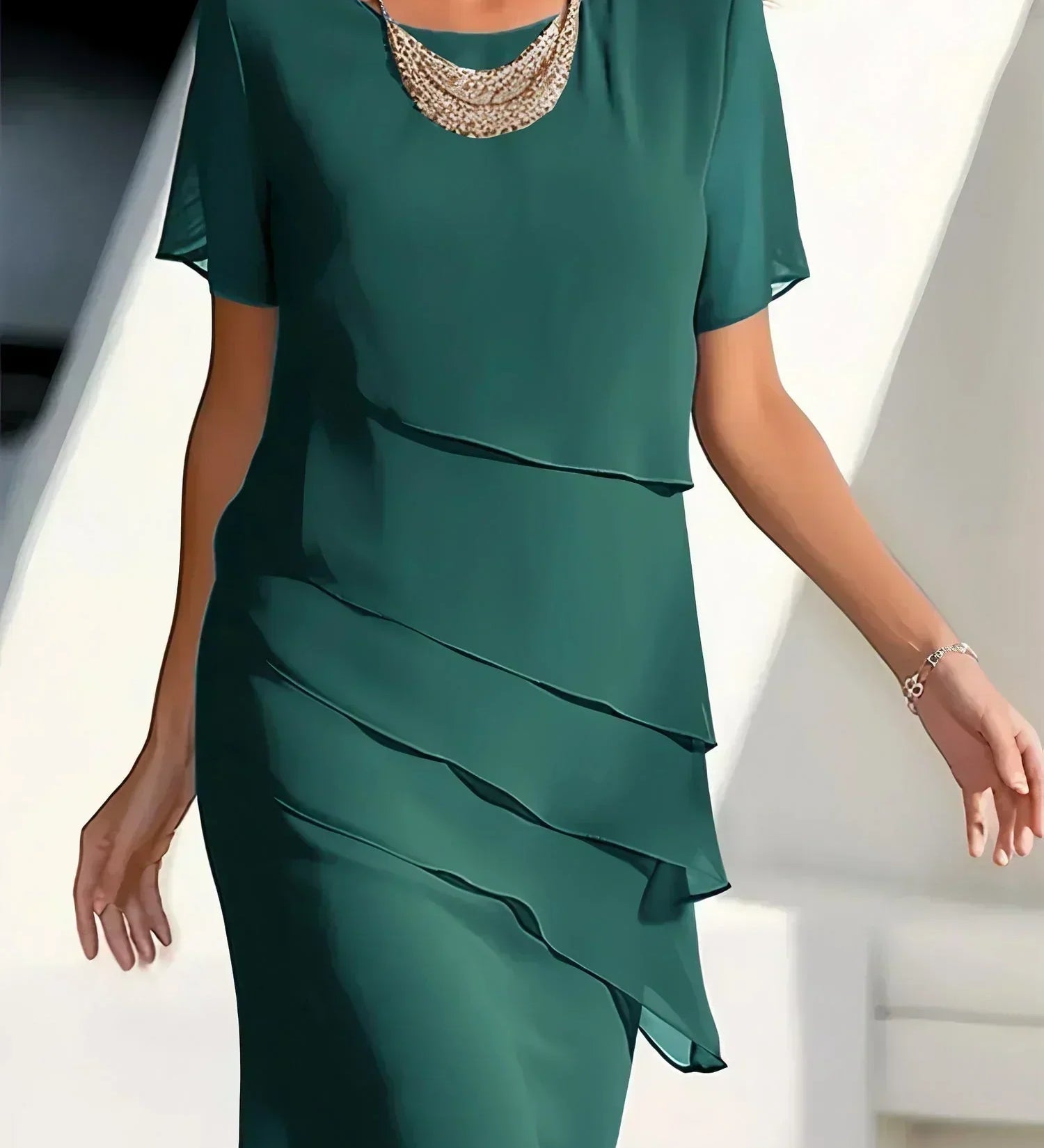 Kendra – Robe élégante en chiffon