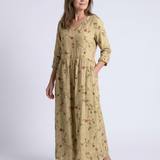 Marina – Robe maxi fluide et élégante à imprimé floral