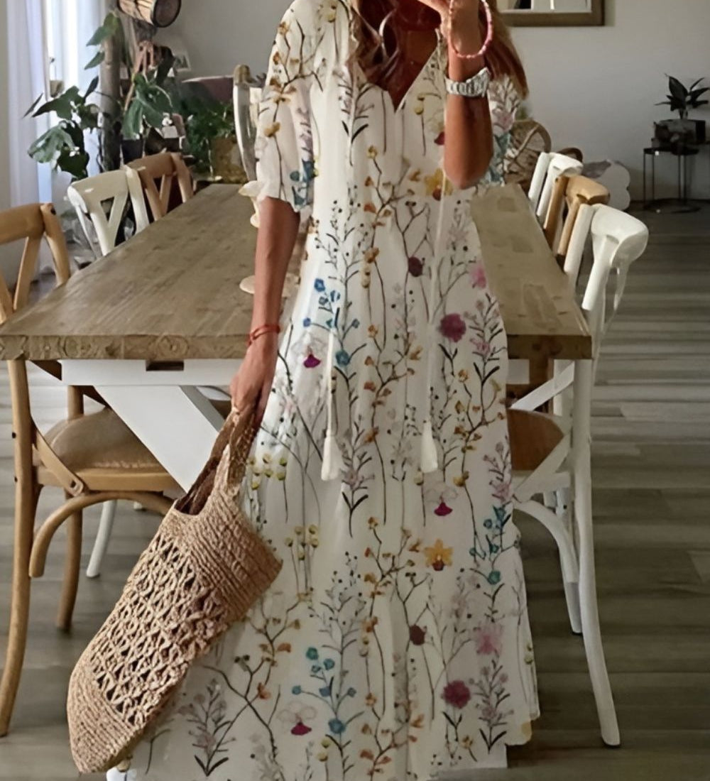 Celina – Robe bohème fluide