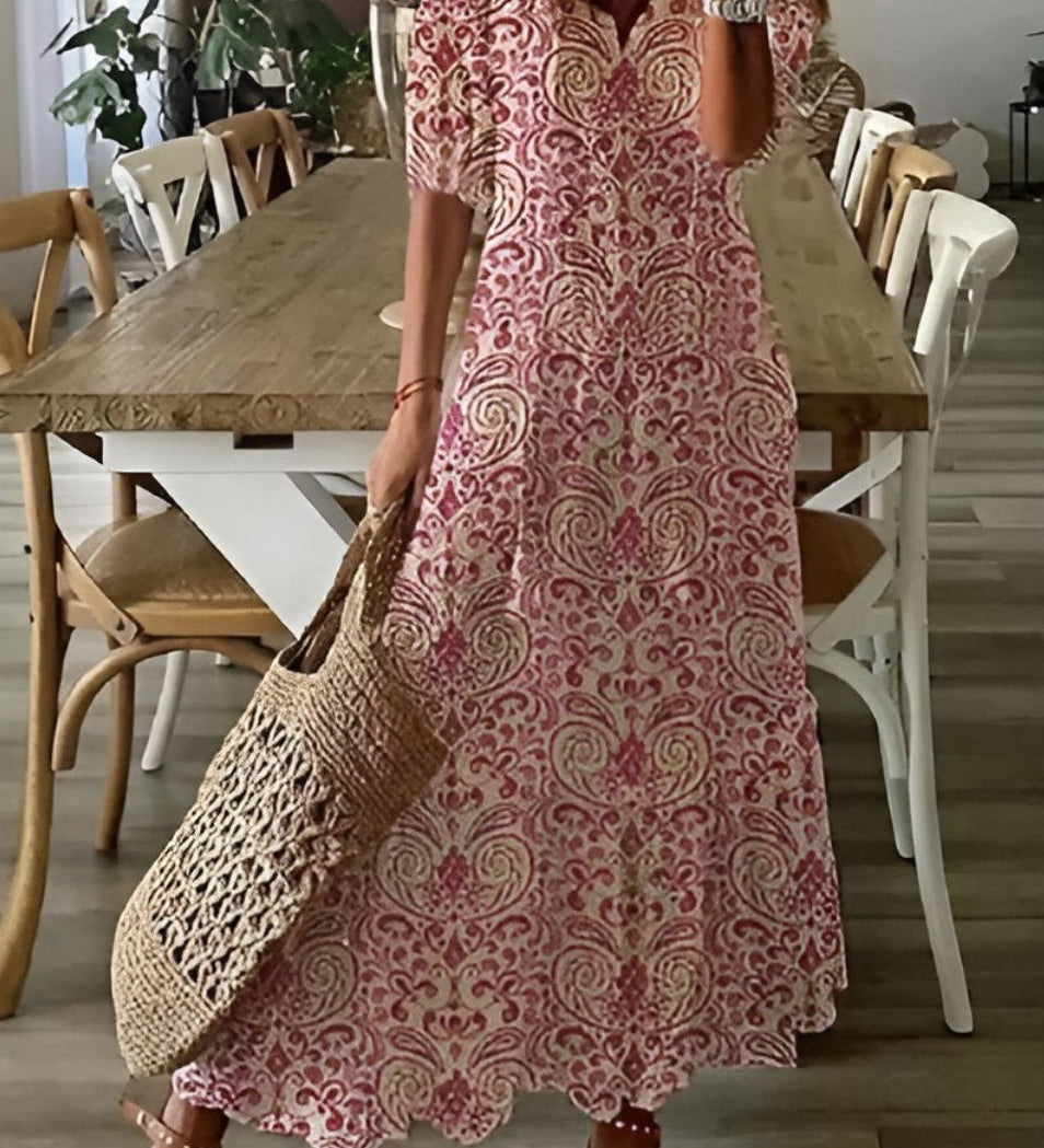 Celina – Robe bohème fluide