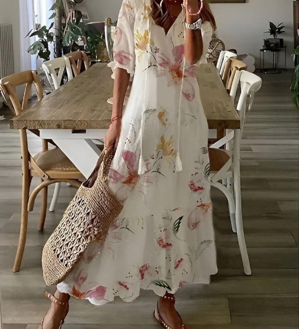 Celina – Robe bohème fluide