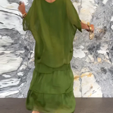 Lara – Robe longue fluide élégante