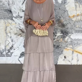 Lara – Robe longue fluide élégante