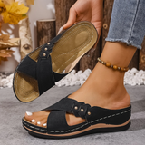 Printessa | Sandales Orthopédiques à Talon Wedge
