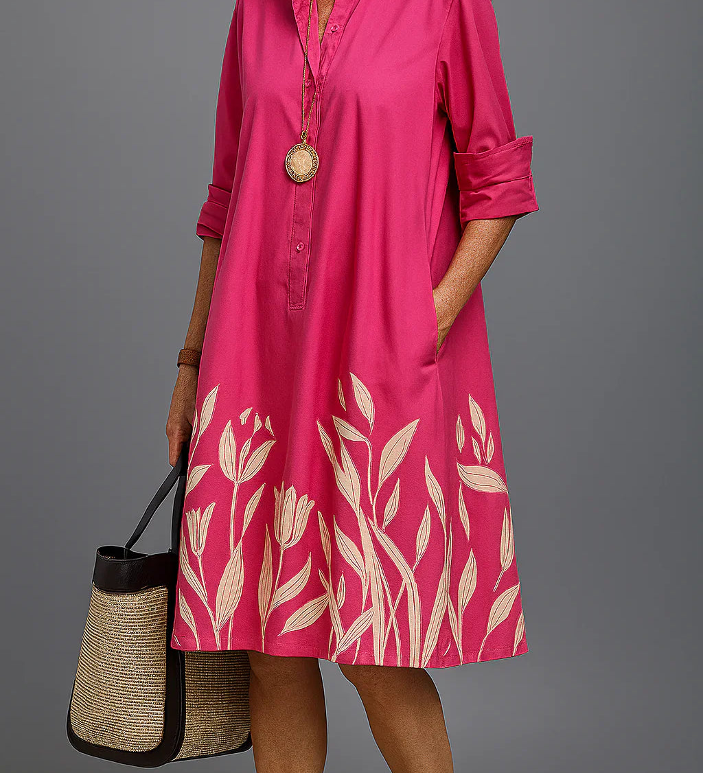Sabrina - Élégante Robe Midi