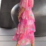 Cassia – Robe élégante en chiffon