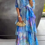 Cassia – Robe élégante en chiffon