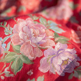 Minelda – Robe fleurie col V