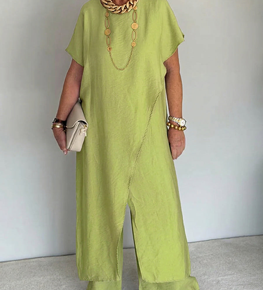Solène | Ensemble Ample Asymétrique Confort Élégant
