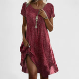 Sabrina – Robe bohème élégante